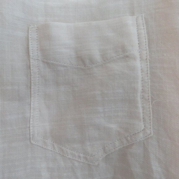 RAILS Wyatt 100% Cotton Gauzy Shirt in Hummus Minimalist - Men's Size M - Picture 7 of 15